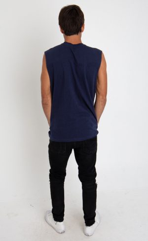 Reactive Dyed Muscle Tee