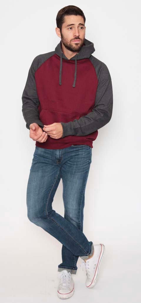 UFL-1041 MAROON CHARC MAN FRONT FULL UFL-1041 MAROON CHARC MAN FRONT FULL