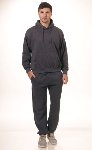UFL-7167 HEATHER CHARCOAL FRONT FULL MALE
