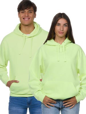 Unisex Neon Pullover Hoodie