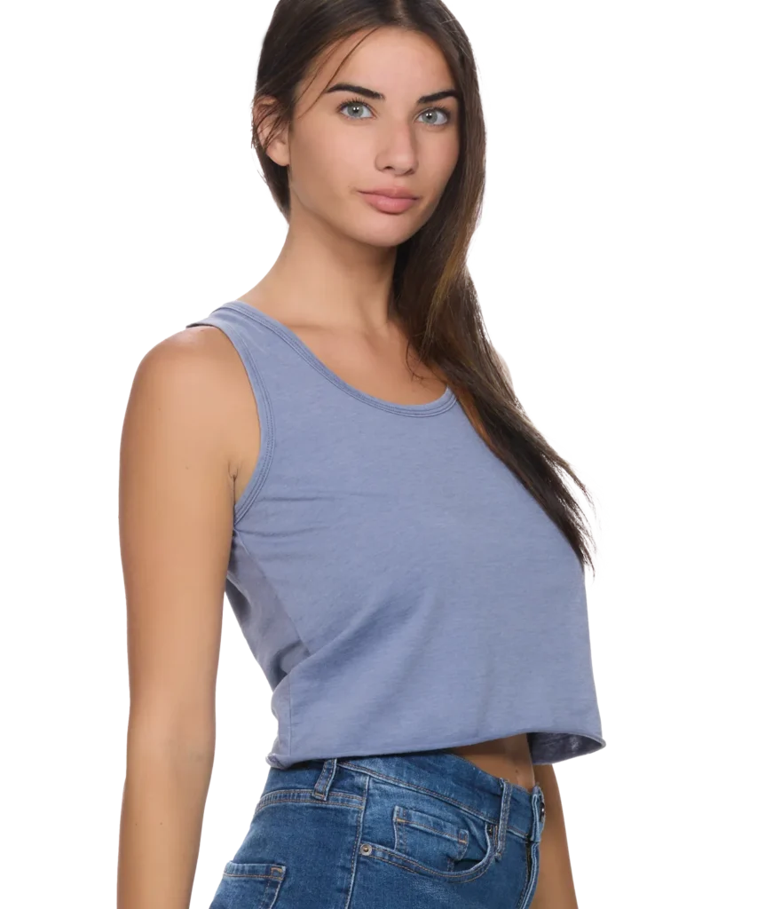 Women's Blank Sleeveless T-Shirts and Tanks